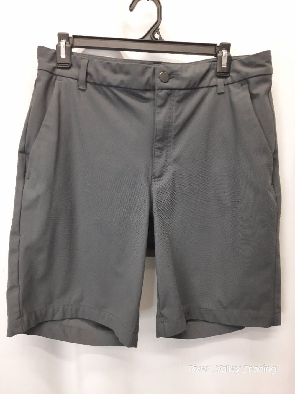 VRST Mens Golf Shorts Size 34 Gray Performance Stretch Athletic Casual Preppy